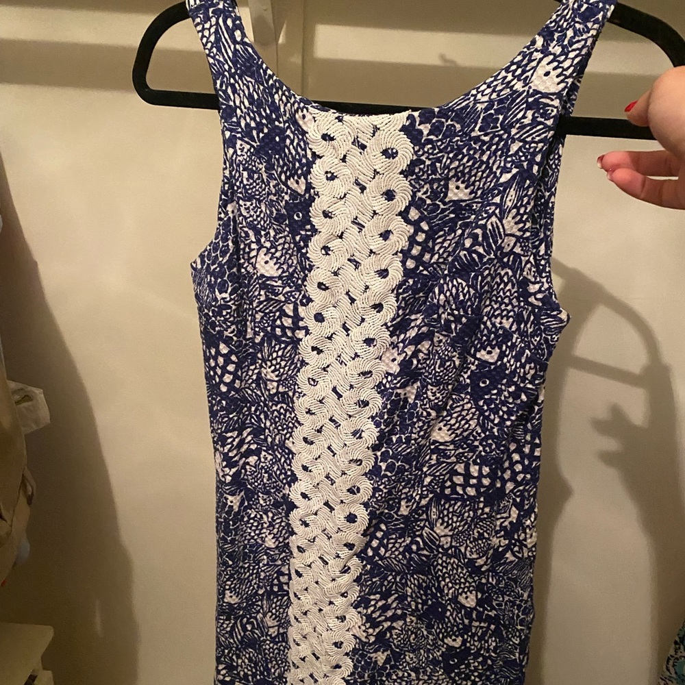 Lilly Pulitzer for Target navy shift dress.